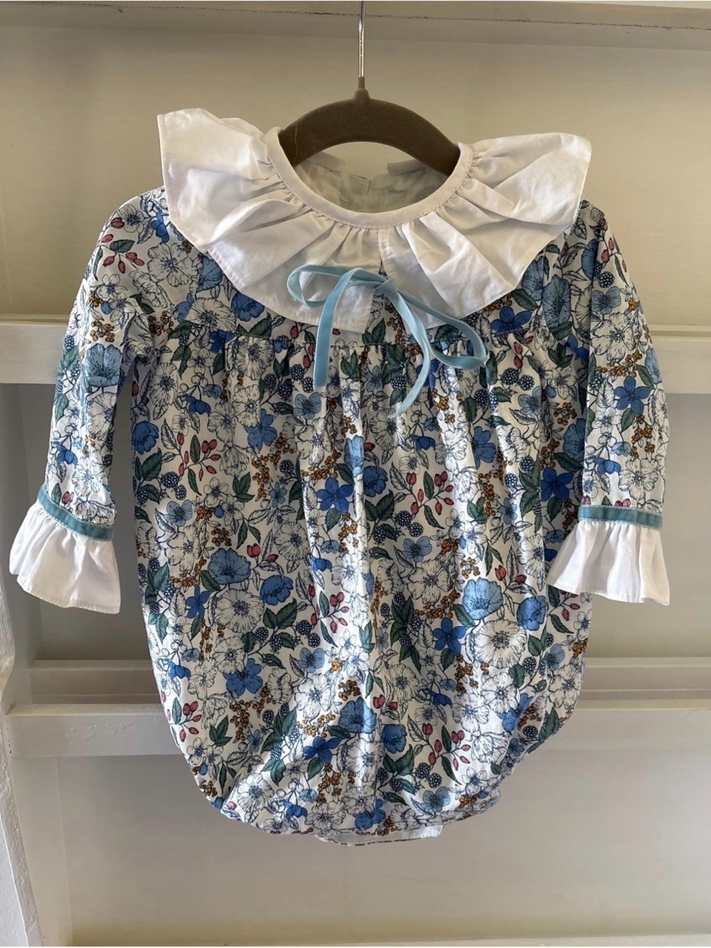 Pukatuka Blue Liberty Floral Bubble